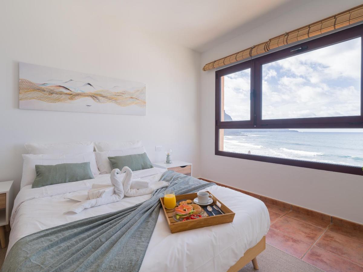 Giraud II - Secluded Beachfront Duplex Santa Maria de Guia de Gran Canaria Extérieur photo